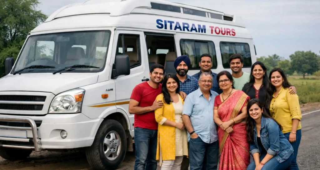 Tempo Traveller on Rent