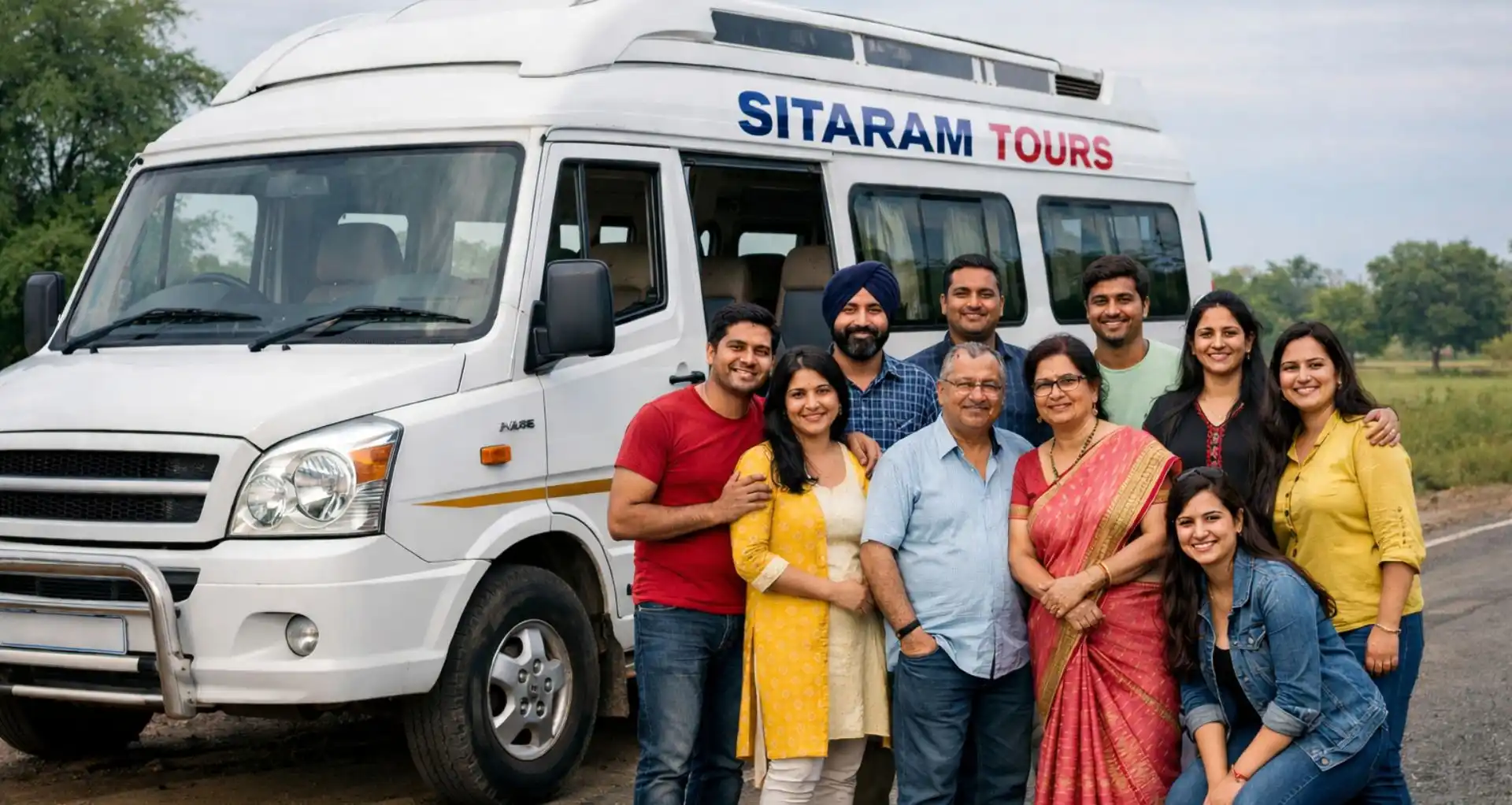 Tempo Traveller on Rent